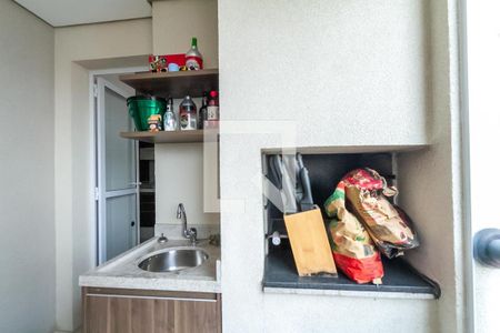 Varanda gourmet de apartamento à venda com 3 quartos, 118m² em Baeta Neves, São Bernardo do Campo