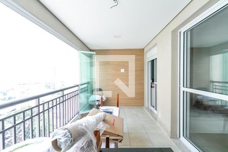 Varanda gourmet de apartamento à venda com 3 quartos, 118m² em Baeta Neves, São Bernardo do Campo