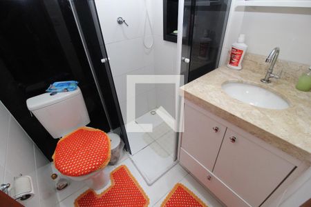 Casa de condomínio à venda com 87m², 2 quartos e 1 vagaBanheiro da Suíte 1