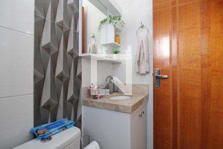 Casa de condomínio à venda com 87m², 2 quartos e 1 vagaBanheiro da Suíte 2