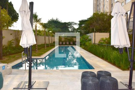 Área comum - Piscina de kitnet/studio para alugar com 1 quarto, 27m² em Socorro, São Paulo