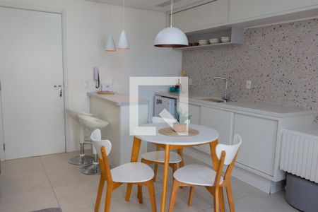 Sala - Cozinha de apartamento à venda com 1 quarto, 37m² em Ferreira, São Paulo
