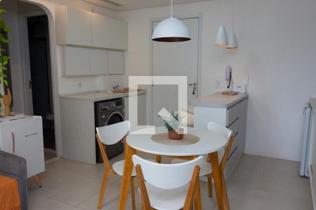 Sala - Cozinha de apartamento à venda com 1 quarto, 37m² em Ferreira, São Paulo