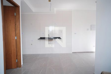 Sala/cozinha  de apartamento à venda com 2 quartos, 44m² em Vila Nhocuné, São Paulo