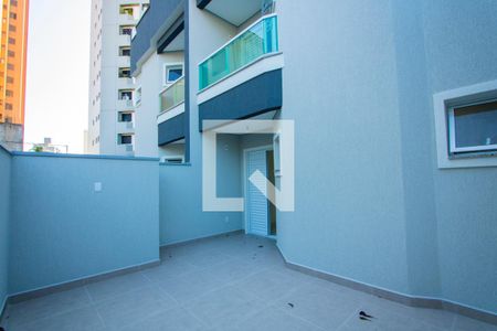 Área externa do quarto 1 de apartamento à venda com 3 quartos, 86m² em Jardim Bela Vista, Santo André