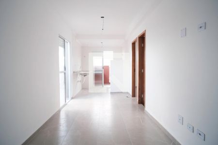 Sala/cozinha  de apartamento à venda com 2 quartos, 77m² em Vila Nhocuné, São Paulo