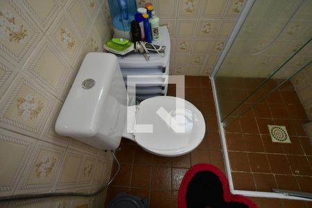Banheiro de apartamento à venda com 1 quarto, 43m² em Botafogo, Campinas