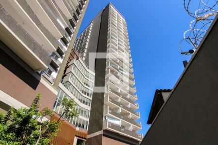 Studio para alugar com 28m², 1 quarto e sem vaga Studio para alugar com 28m², 1 quarto e sem vagaFachada