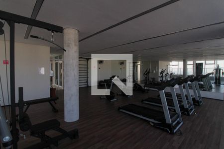 Studio para alugar com 28m², 1 quarto e sem vaga Studio para alugar com 28m², 1 quarto e sem vagaÁrea comum - Academia