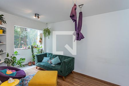 Sala de apartamento à venda com 3 quartos, 54m² em City América, São Paulo