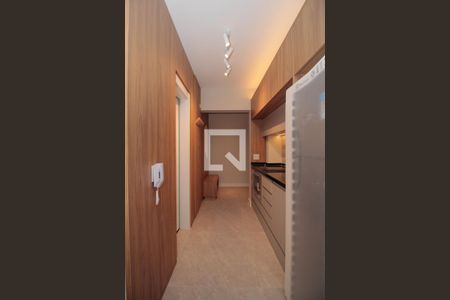 Cozinha de kitnet/studio para alugar com 1 quarto, 35m² em Pinheiros, São Paulo