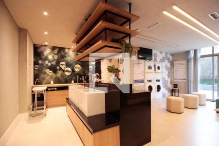 Studio para alugar com 35m², 1 quarto e 1 vagaLavanderia