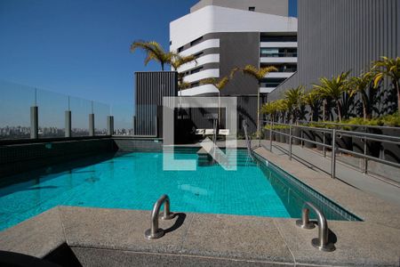 Studio para alugar com 35m², 1 quarto e 1 vagaPiscina