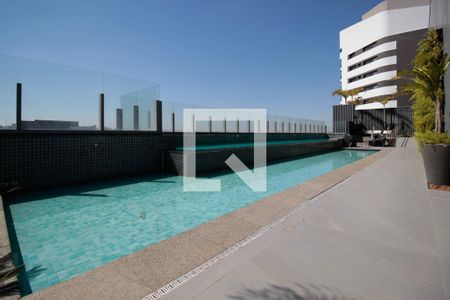 Studio para alugar com 35m², 1 quarto e 1 vagaPiscina