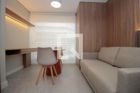 Sala/Quarto de kitnet/studio para alugar com 1 quarto, 35m² em Pinheiros, São Paulo