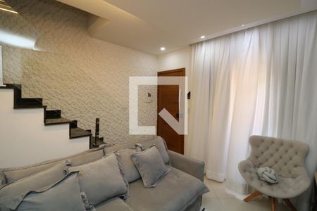 Sala de casa de condomínio à venda com 2 quartos, 76m² em Chácara Belenzinho, São Paulo