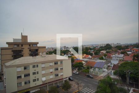 Varanda_Vista de apartamento para alugar com 3 quartos, 80m² em Santa Maria Goretti, Porto Alegre