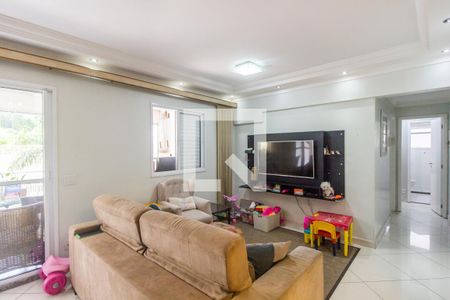 Sala de TV de apartamento para alugar com 3 quartos, 105m² em Jardim Tupanci, Barueri