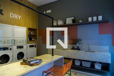 Studio à venda com 27m², 1 quarto e sem vagaÁrea comum - Lavanderia