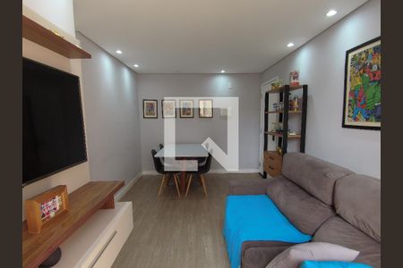 Sala  de apartamento à venda com 2 quartos, 49m² em Jardim Rossi, Guarulhos