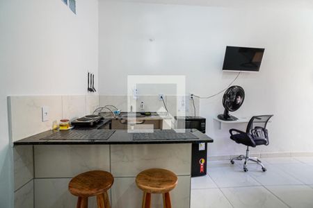 Cozinha de kitnet/studio para alugar com 1 quarto, 46m² em Piratininga, Niterói