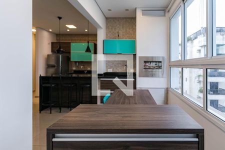 Varanda Gourmet de apartamento para alugar com 1 quarto, 43m² em Vila Oliveira, Mogi das Cruzes