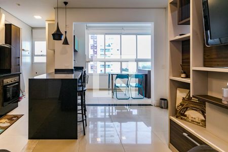 Sala de apartamento para alugar com 1 quarto, 43m² em Vila Oliveira, Mogi das Cruzes