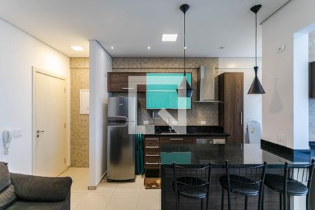 Sala de apartamento para alugar com 1 quarto, 43m² em Vila Oliveira, Mogi das Cruzes