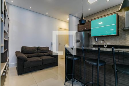 Sala de apartamento para alugar com 1 quarto, 43m² em Vila Oliveira, Mogi das Cruzes