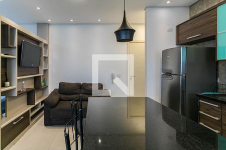 Sala de apartamento para alugar com 1 quarto, 43m² em Vila Oliveira, Mogi das Cruzes