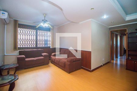 Sala de apartamento à venda com 3 quartos, 90m² em Petrópolis, Porto Alegre