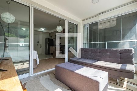 Studio - Varanda de kitnet/studio à venda com 1 quarto, 40m² em Consolação, São Paulo