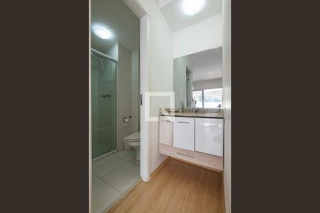 Banheiro de kitnet/studio à venda com 1 quarto, 40m² em Consolação, São Paulo