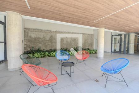 Área comum de apartamento para alugar com 1 quarto, 25m² em Bela Vista, São Paulo