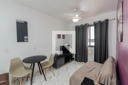 Sala de apartamento para alugar com 1 quarto, 25m² em Bela Vista, São Paulo