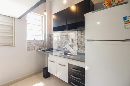 Studio para alugar com 27m², 1 quarto e sem vagaStudio - Cozinha