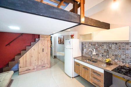 Studio para alugar com 31m², 1 quarto e sem vaga Studio para alugar com 31m², 1 quarto e sem vagaCozinha