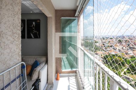 Varanda  Sala de apartamento para alugar com 2 quartos, 41m² em Sítio da Figueira, São Paulo