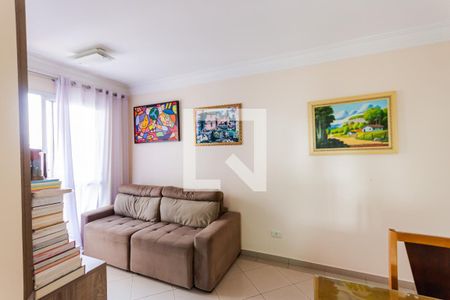 Sala de apartamento à venda com 2 quartos, 57m² em Vila Príncipe de Gales, Santo André
