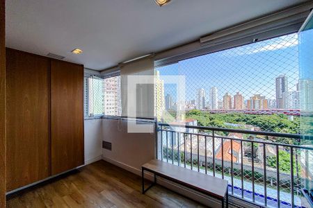Varanda da Sala de apartamento à venda com 2 quartos, 59m² em Brás, São Paulo