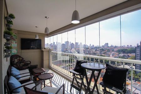 Varanda de apartamento para alugar com 3 quartos, 110m² em Mooca, São Paulo