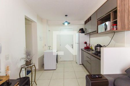 Sala/Cozinha de apartamento para alugar com 2 quartos, 34m² em Colônia (zona Leste), São Paulo