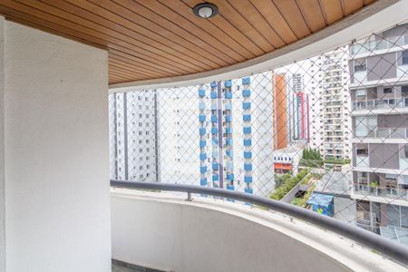 Varanda da Sala de apartamento à venda com 3 quartos, 74m² em Tatuapé, São Paulo