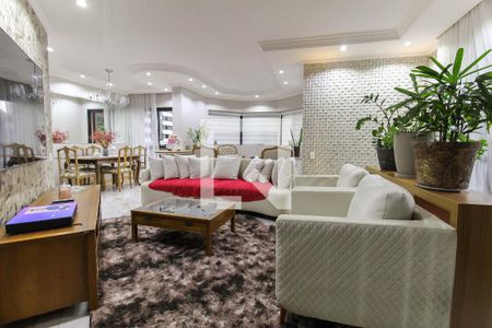 Sala de apartamento à venda com 3 quartos, 190m² em Jardim Anália Franco, São Paulo