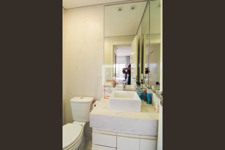 Banheiro da Suíte 1 de apartamento à venda com 2 quartos, 69m² em Belenzinho, São Paulo
