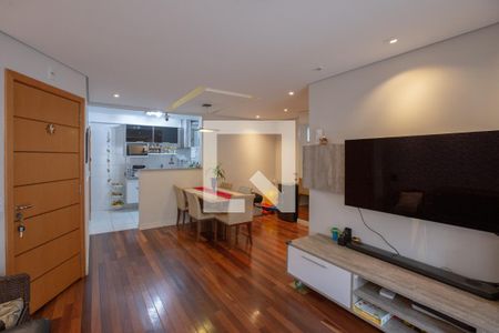 salas jantar e estar de apartamento à venda com 3 quartos, 91m² em Vila Ipojuca, São Paulo