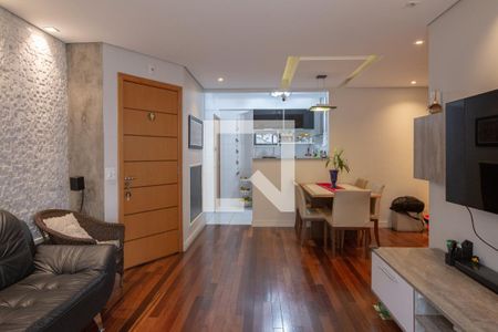 salas jantar e estar de apartamento à venda com 3 quartos, 91m² em Vila Ipojuca, São Paulo