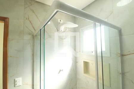 Suíte - Banheiro do Quarto 1 de apartamento à venda com 2 quartos, 77m² em Vila Metalurgica, Santo André