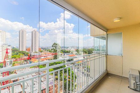 Varanda de apartamento à venda com 1 quarto, 37m² em Santo Amaro, São Paulo