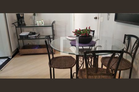 Sala de Jantar de apartamento para alugar com 1 quarto, 43m² em Vila Suzana, São Paulo